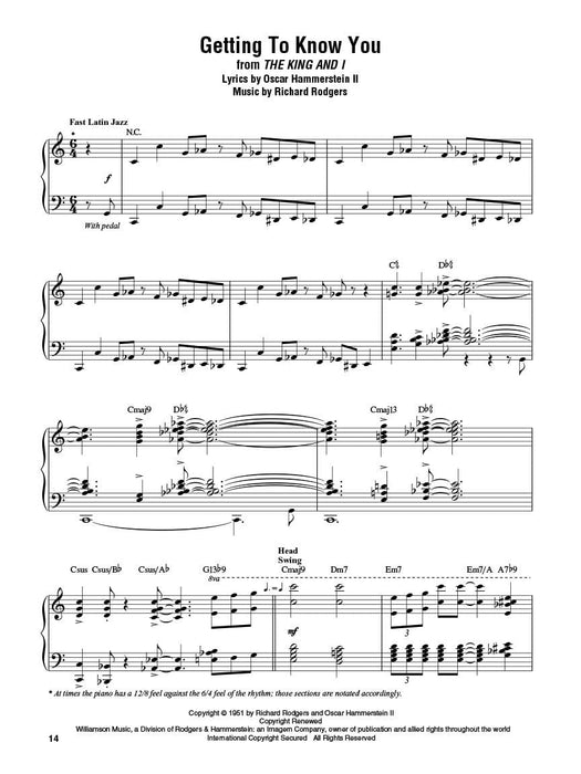 Jazz Piano Masters Play Rodgers & Hammerstein Artist Transcriptions for Piano 爵士音樂鋼琴 | 小雅音樂 Hsiaoya Music
