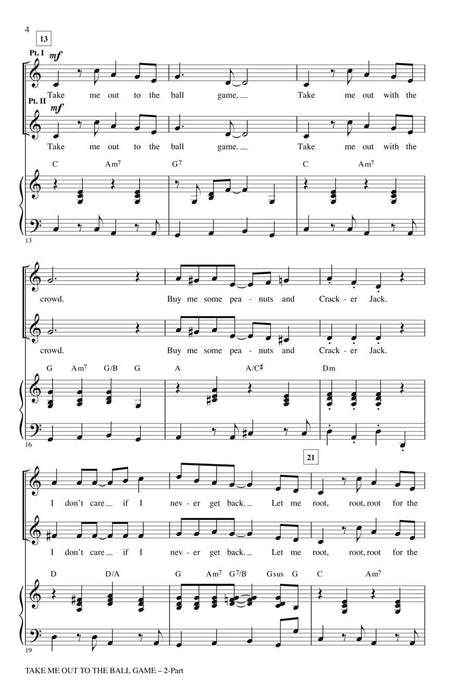 Take Me Out To The Ball Game Discovery Level 2 | 小雅音樂 Hsiaoya Music