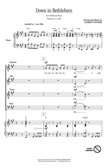 Down in Bethlehem 伯利恆 | 小雅音樂 Hsiaoya Music