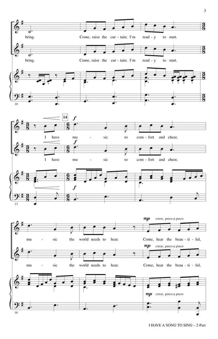 I Have a Song to Sing | 小雅音樂 Hsiaoya Music