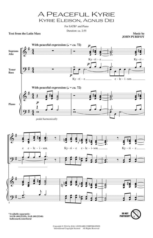 A Peaceful Kyrie | 小雅音樂 Hsiaoya Music