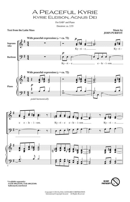 A Peaceful Kyrie | 小雅音樂 Hsiaoya Music