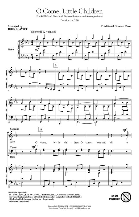 O Come, Little Children | 小雅音樂 Hsiaoya Music