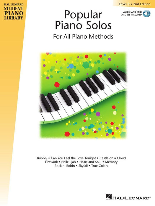 Popular Piano Solos 2nd Edition -¦Level 3 Hal Leonard Student Piano Library Book with Online Audio 鋼琴 獨奏 鋼琴 | 小雅音樂 Hsiaoya Music