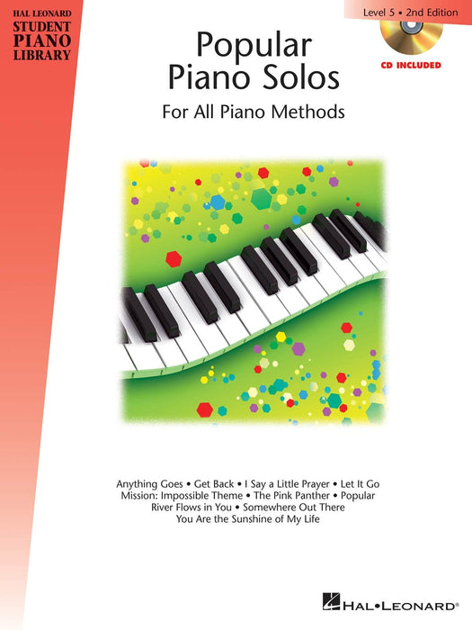 Popular Piano Solos - 2nd Edition - Level 5 Hal Leonard Student Piano Library Book with Enhanced CD 鋼琴 獨奏 鋼琴 | 小雅音樂 Hsiaoya Music