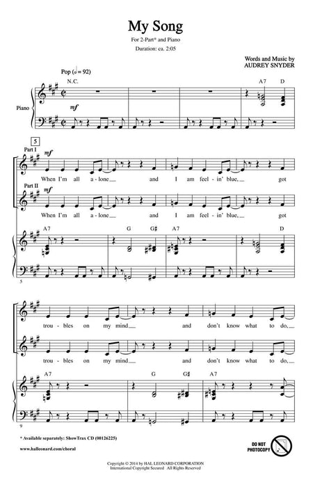 My Song | 小雅音樂 Hsiaoya Music