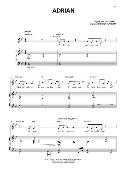 Rocky Vocal Selections - Vocal Line with Piano Accompaniment 鋼琴 伴奏 | 小雅音樂 Hsiaoya Music