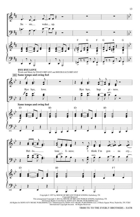 Tribute to the Everly Brothers Choral Medley 合唱 組合曲 | 小雅音樂 Hsiaoya Music