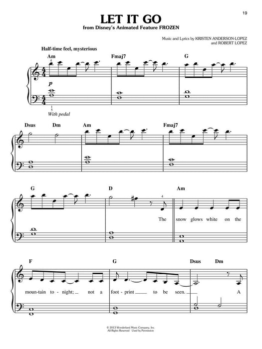 Songs from Frozen, Tangled and Enchanted Easy Piano Play-Along Volume 32 鋼琴 | 小雅音樂 Hsiaoya Music