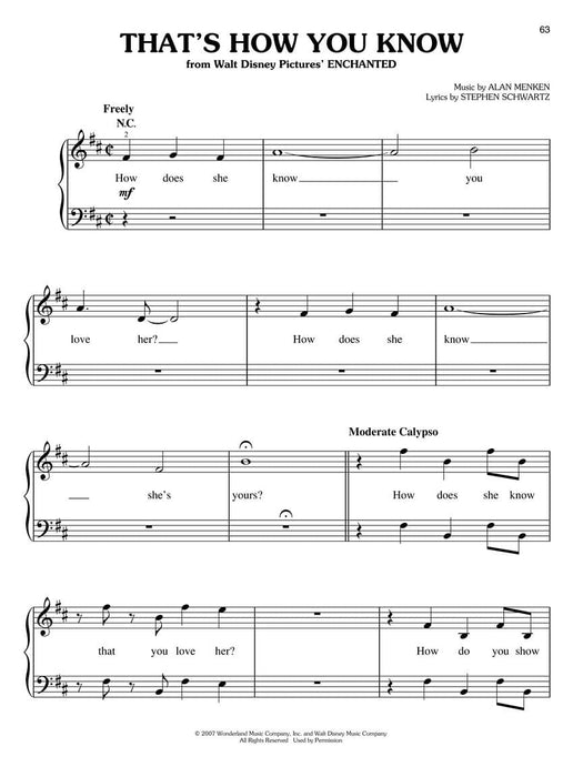 Songs from Frozen, Tangled and Enchanted Easy Piano Play-Along Volume 32 鋼琴 | 小雅音樂 Hsiaoya Music