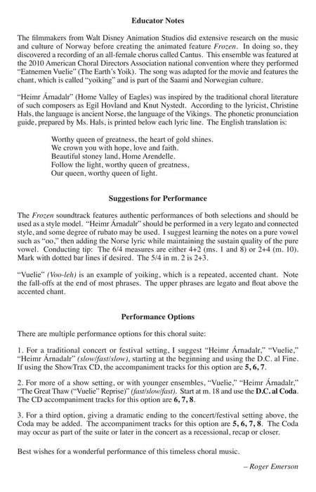 Frozen (Choral Suite) 合唱 組曲 | 小雅音樂 Hsiaoya Music