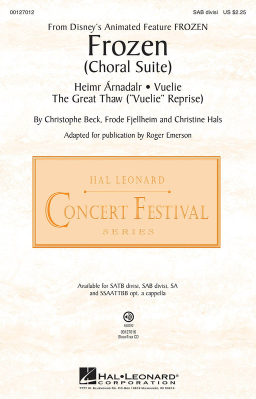 Frozen (Choral Suite) 合唱 組曲 | 小雅音樂 Hsiaoya Music