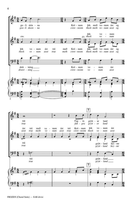 Frozen (Choral Suite) 合唱 組曲 | 小雅音樂 Hsiaoya Music