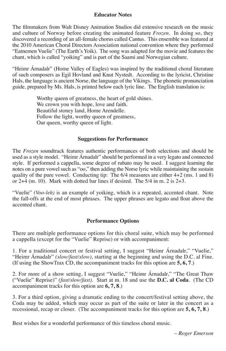 Frozen (Choral Suite) 合唱 組曲 | 小雅音樂 Hsiaoya Music