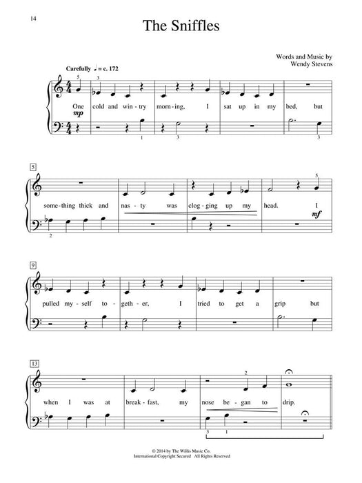 Sneezes, Snorts & Sniffles Early Elementary Level | 小雅音樂 Hsiaoya Music