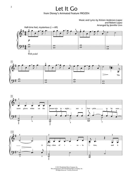 Let It Go (from Frozen) Showcase Solos Pops Intermediate - Level 5 獨奏 | 小雅音樂 Hsiaoya Music