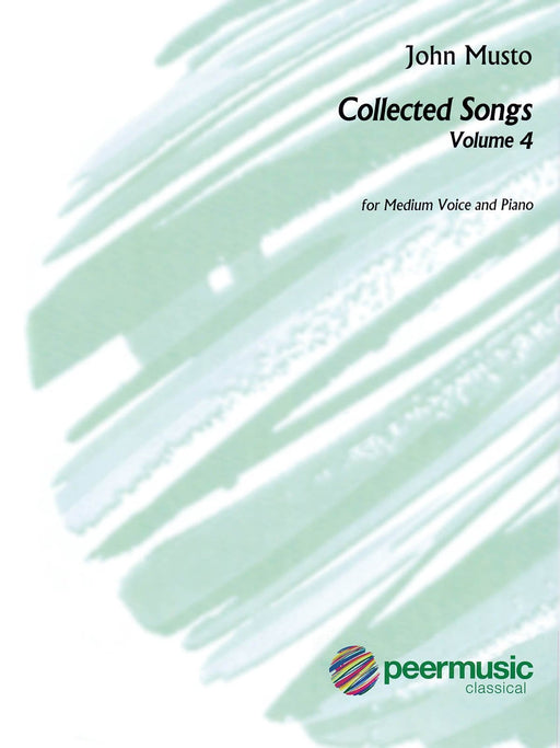 John Musto - Collected Songs: Volume 4 Medium Voice 聲樂 | 小雅音樂 Hsiaoya Music