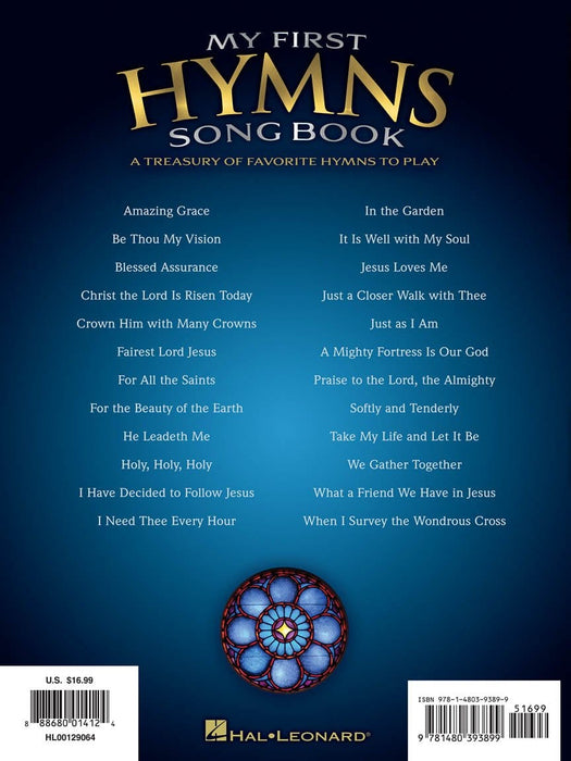 My First Hymns Song Book A Treasury of Favorite Hymns to Play | 小雅音樂 Hsiaoya Music