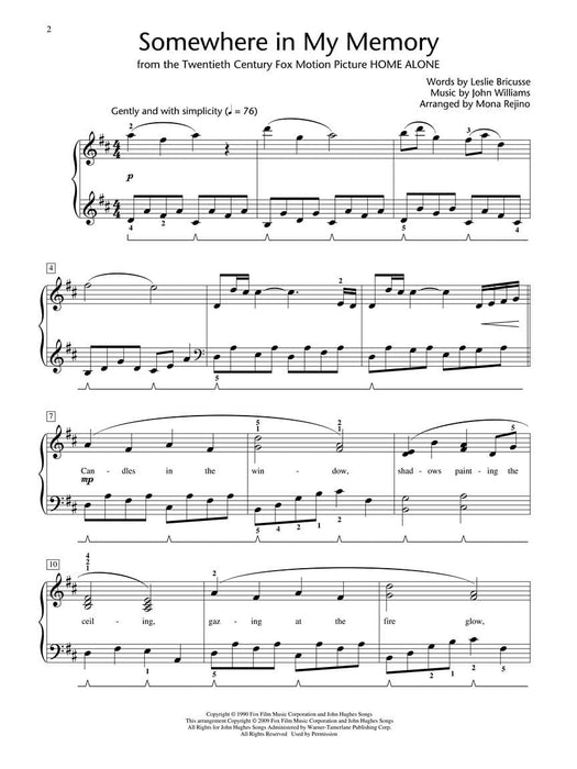 Somewhere in My Memory (from Home Alone) Level 5 - Intermediate Showcase Solos Pop Sheet 獨奏 | 小雅音樂 Hsiaoya Music