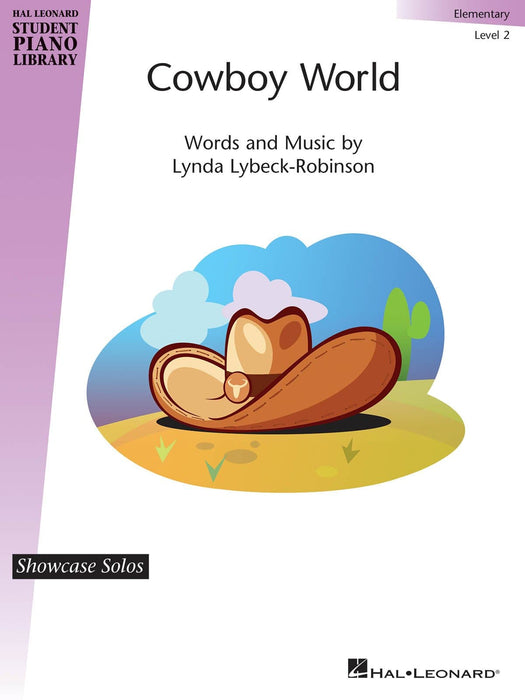 Cowboy World Hal Leonard Student Piano Library Showcase Solo Level 2 Elementary 鋼琴 獨奏 | 小雅音樂 Hsiaoya Music