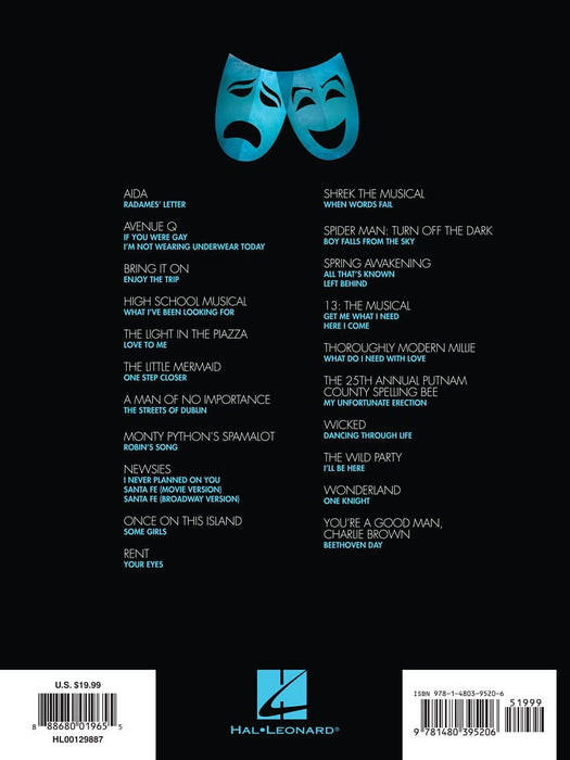 Contemporary Musical Theatre for Teens Young Men's Edition Volume 1 26 Songs from 21 Musicals | 小雅音樂 Hsiaoya Music