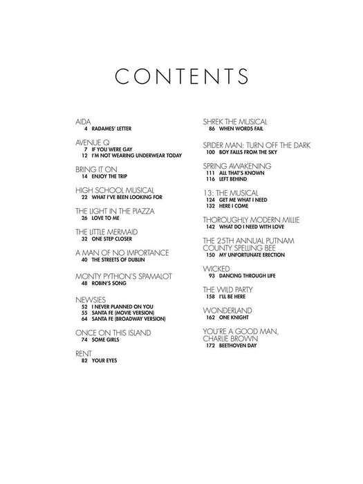 Contemporary Musical Theatre for Teens Young Men's Edition Volume 1 26 Songs from 21 Musicals | 小雅音樂 Hsiaoya Music