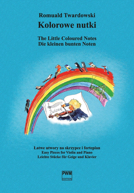 The Little Coloured Notes - Easy Pieces for Violin and Piano Kolorowe Nutki 小品 小提琴(含鋼琴伴奏) 波蘭版 | 小雅音樂 Hsiaoya Music