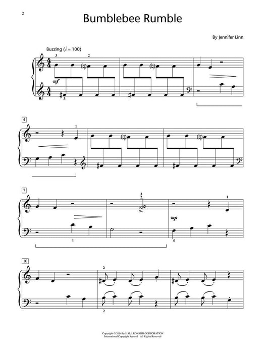 Bumblebee Rumble Hal Leonard Student Piano Library Showcase Solo Level 3/Late Elementary 鋼琴 獨奏 | 小雅音樂 Hsiaoya Music