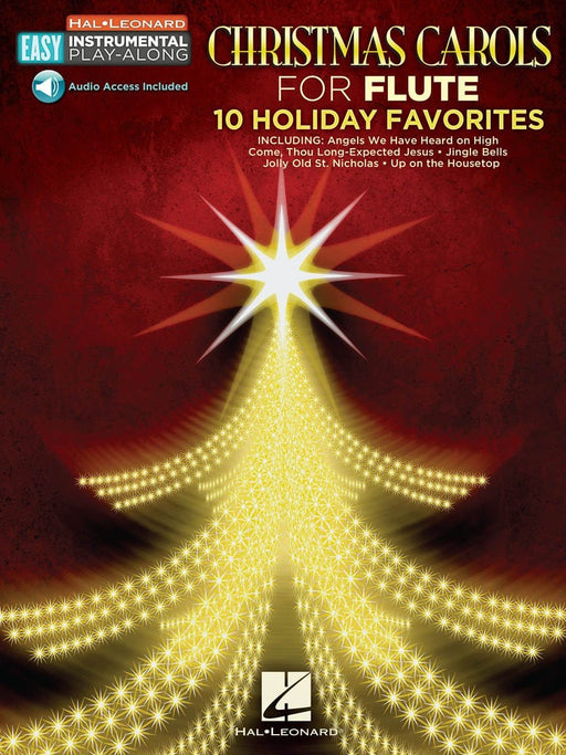 Christmas Carols - 10 Holiday Favorites Flute Easy Instrumental Play-Along Book with Online Audio Tracks 耶誕頌歌 長笛 | 小雅音樂 Hsiaoya Music