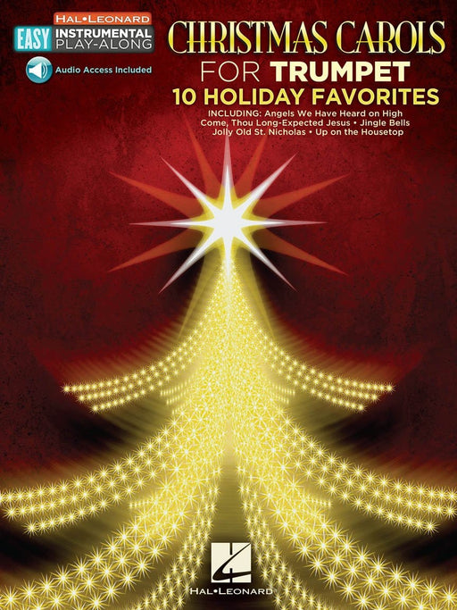 Christmas Carols - 10 Holiday Favorites Trumpet Easy Instrumental Play-Along Book with Online Audio Tracks 耶誕頌歌 小號 | 小雅音樂 Hsiaoya Music