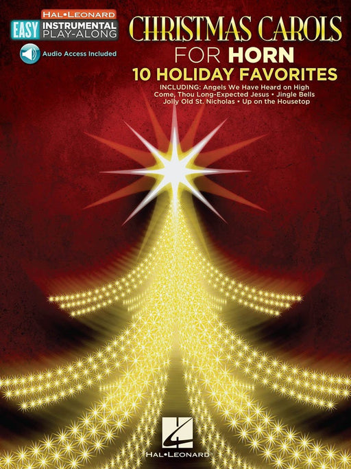 Christmas Carols - 10 Holiday Favorites Horn Easy Instrumental Play-Along Book with Online Audio Tracks 耶誕頌歌 法國號 | 小雅音樂 Hsiaoya Music