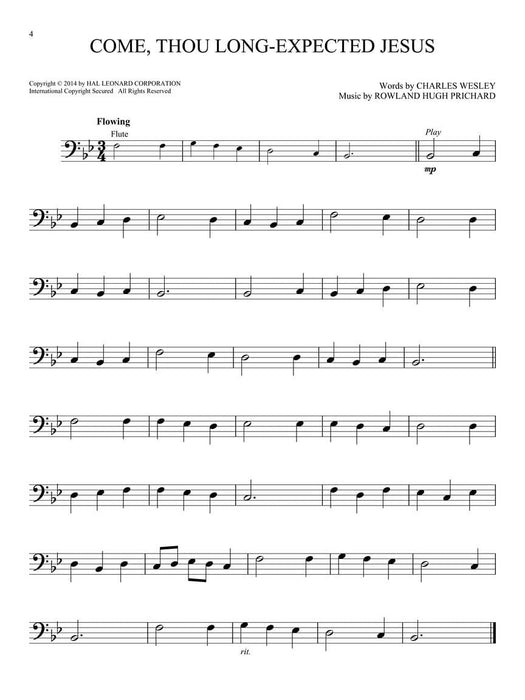 Christmas Carols - 10 Holiday Favorites Trombone Easy Instrumental Play-Along Book with Online Audio Tracks 耶誕頌歌 長號 | 小雅音樂 Hsiaoya Music