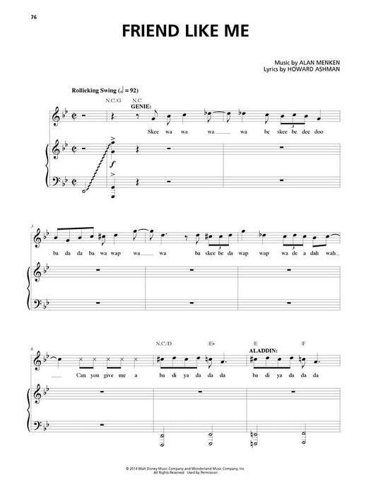 Aladdin - Broadway Musical Vocal Selections 百老匯 | 小雅音樂 Hsiaoya Music