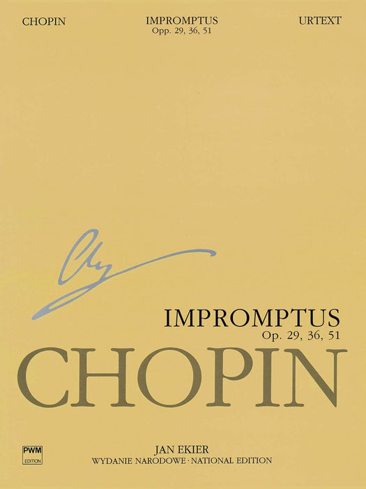 Impromptus Op. 29, 36, 51 Chopin National Edition 蕭邦 即興曲 鋼琴 波蘭版 | 小雅音樂 Hsiaoya Music