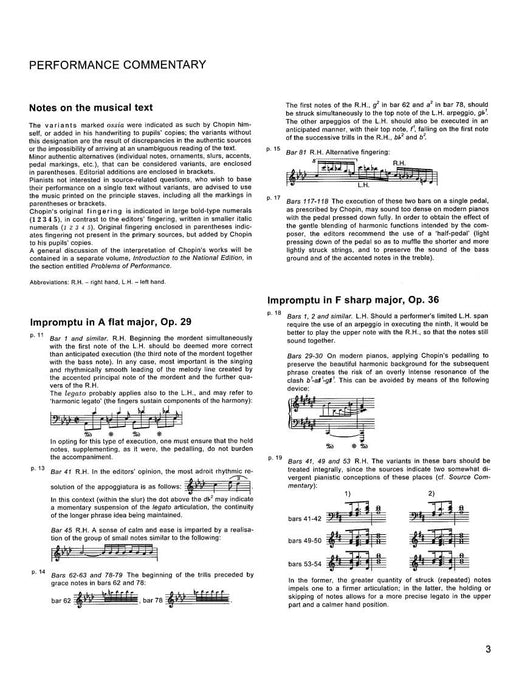 Impromptus Op. 29, 36, 51 Chopin National Edition 蕭邦 即興曲 鋼琴 波蘭版 | 小雅音樂 Hsiaoya Music