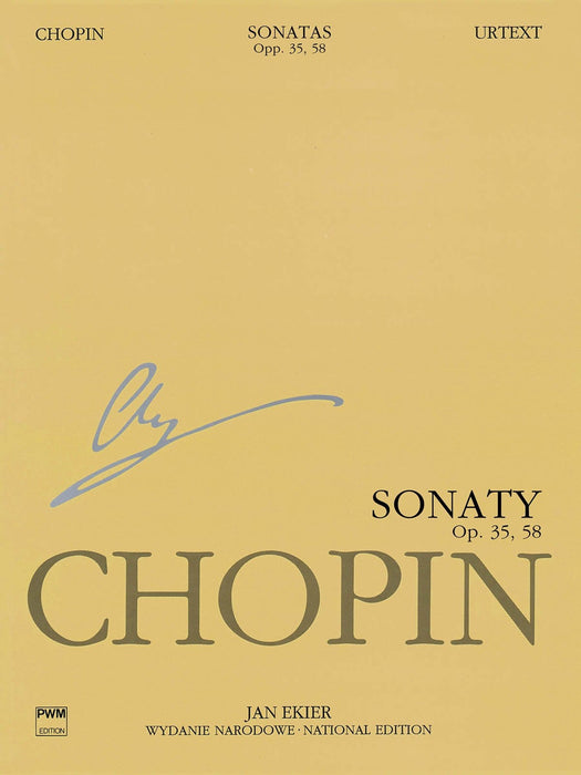 Sonatas, Op. 35 & 58 Chopin National Edition 10A, Vol. X 蕭邦 奏鳴曲 鋼琴 波蘭版 | 小雅音樂 Hsiaoya Music