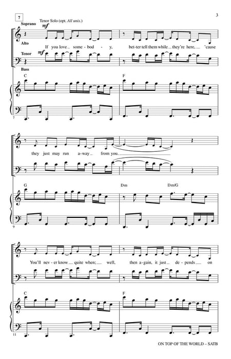 On Top of the World | 小雅音樂 Hsiaoya Music