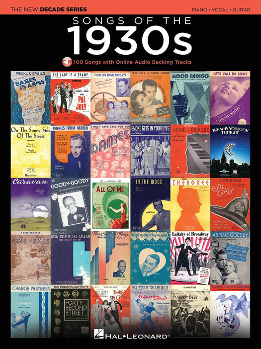Songs of the 1930s The New Decade Series with Online Play-Along Backing Tracks | 小雅音樂 Hsiaoya Music