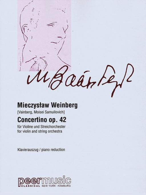 Concertino Op. 42 for Violin and String Orchestra Violin with Piano Reduction 小協奏曲 弦樂團 小提琴(含鋼琴伴奏) | 小雅音樂 Hsiaoya Music