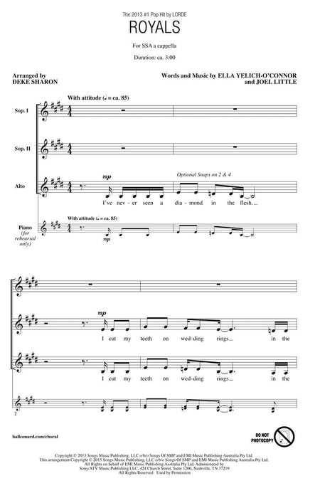 Royals | 小雅音樂 Hsiaoya Music