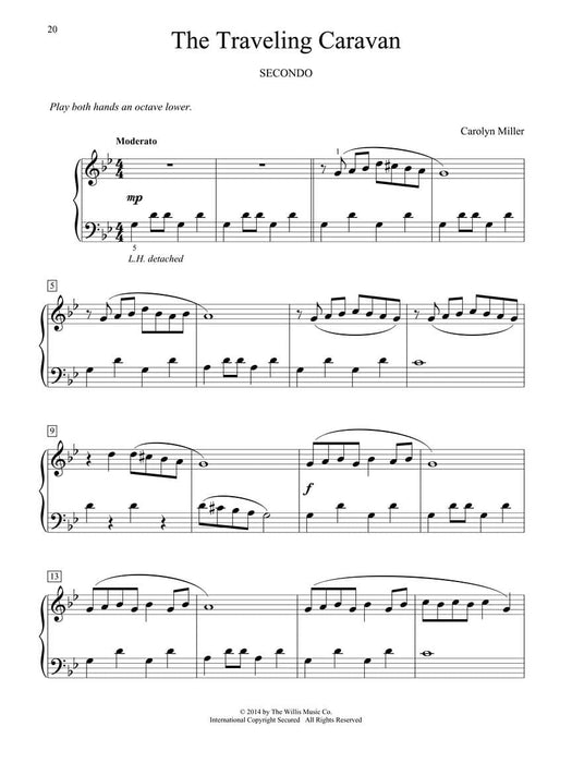 5 Easy Duets Early to Mid-Elementary Level 二重奏 | 小雅音樂 Hsiaoya Music