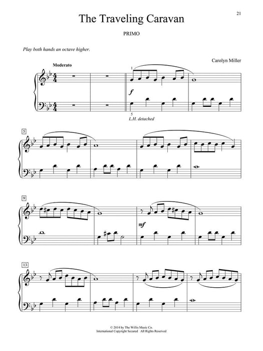 5 Easy Duets Early to Mid-Elementary Level 二重奏 | 小雅音樂 Hsiaoya Music