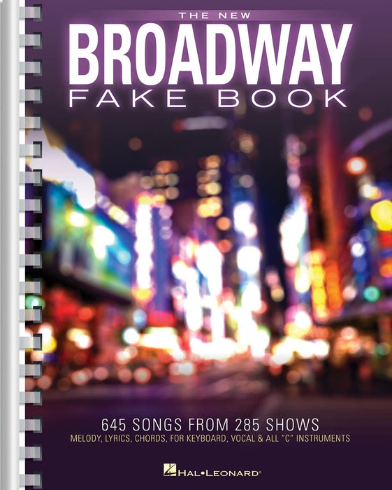 The New Broadway Fake Book 645 Songs from 285 Shows 百老匯 | 小雅音樂 Hsiaoya Music