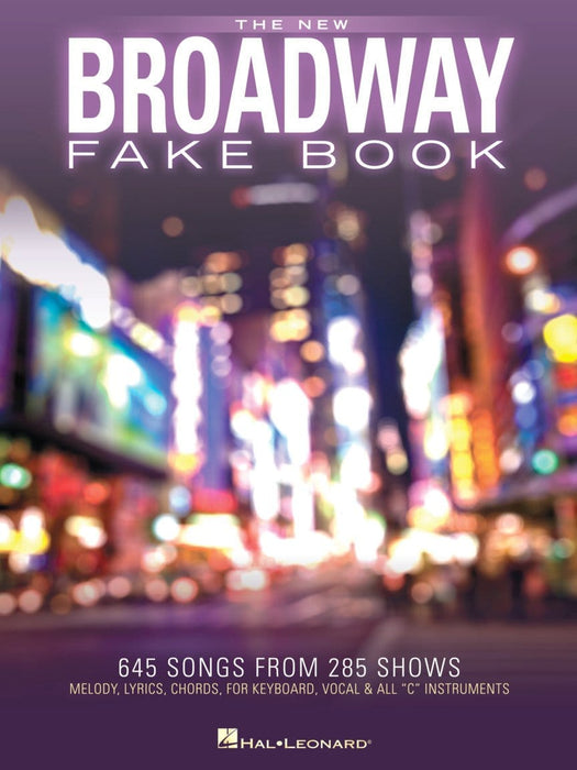 The New Broadway Fake Book 645 Songs from 285 Shows 百老匯 | 小雅音樂 Hsiaoya Music