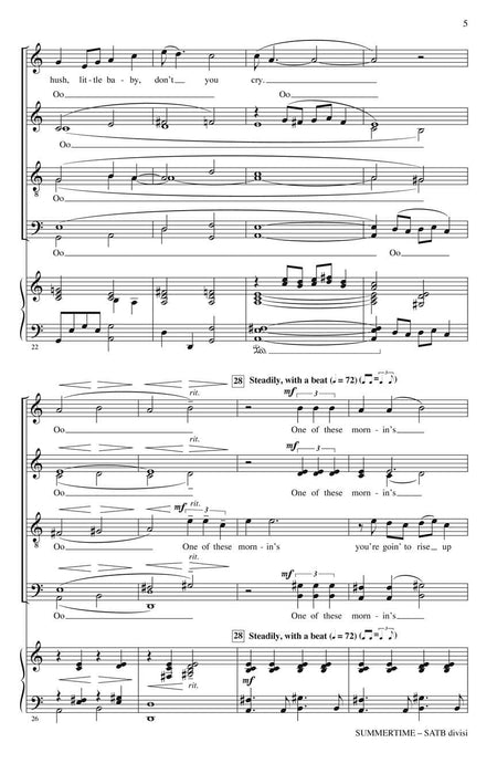 Summertime from Porgy and Bess 夏日時光 波吉與貝絲 | 小雅音樂 Hsiaoya Music