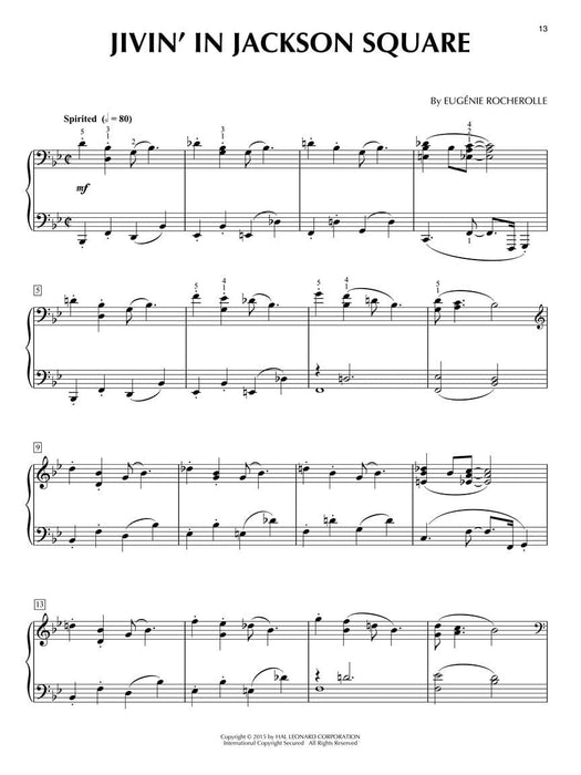 New Orleans Sketches The Eugénie Rocherolle Series Intermediate Piano Solos 鋼琴 獨奏 | 小雅音樂 Hsiaoya Music