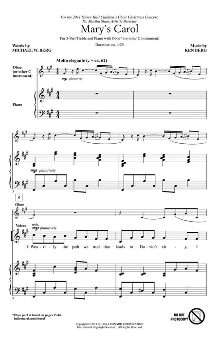 Mary's Carol 耶誕頌歌 | 小雅音樂 Hsiaoya Music