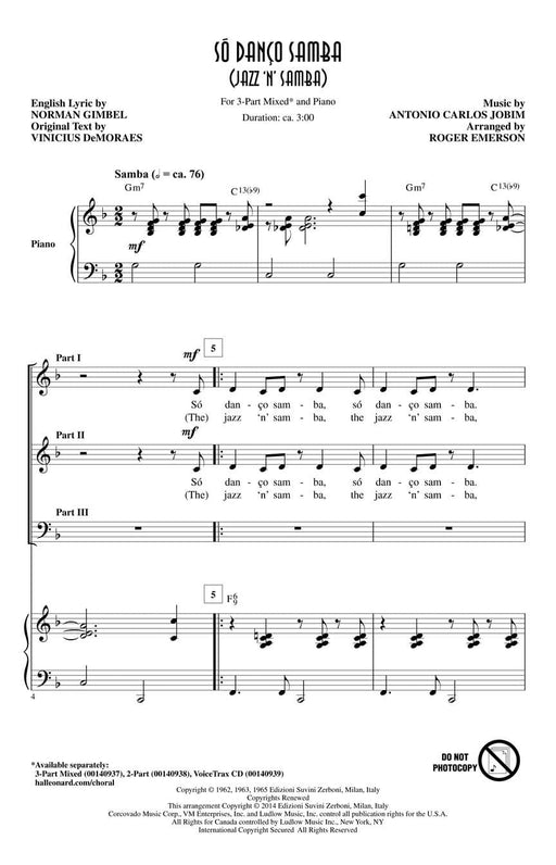 Só Danço Samba (Jazz 'n' Samba) Discovery Level 1 爵士音樂 | 小雅音樂 Hsiaoya Music