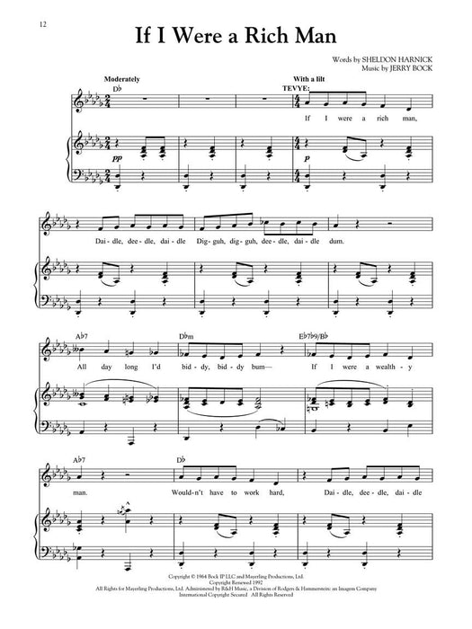 Fiddler on the Roof Broadway Singer's Edition 百老匯 | 小雅音樂 Hsiaoya Music