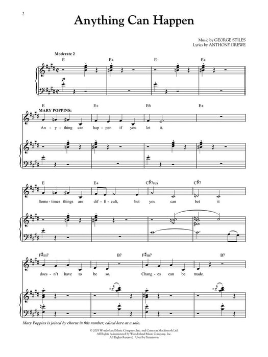 Mary Poppins Broadway Singer's Edition 百老匯 | 小雅音樂 Hsiaoya Music